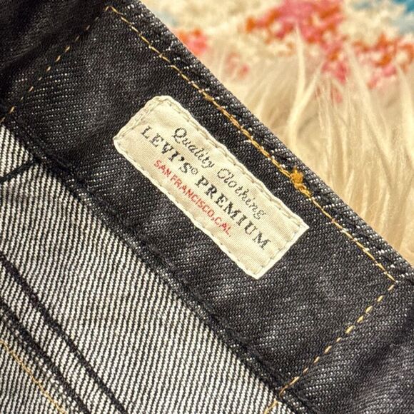 Rare Levi’s Premium Lo-Ball Skinny Stack Jeans size 42 - Picture 4 of 11